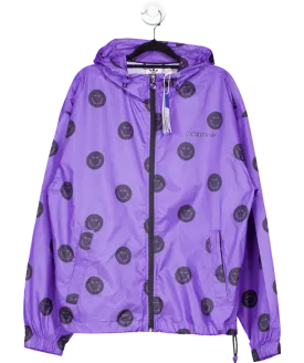adidas Purple Originals Rain Jacket UK S