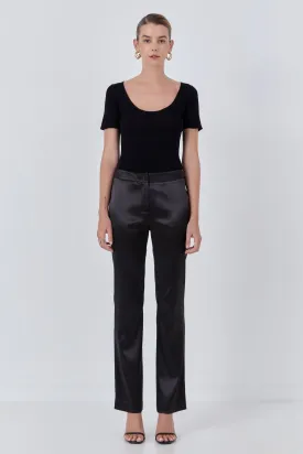 Endless Rose - Flared Solid Trouser