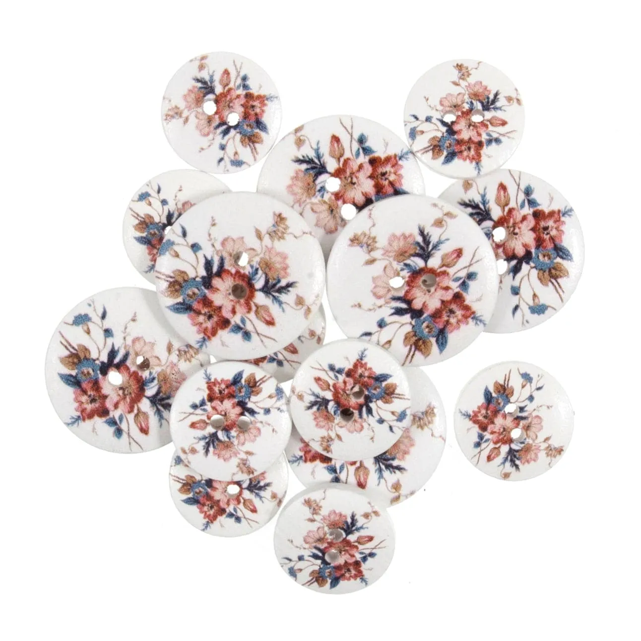Floral Buttons- Dainty Floral