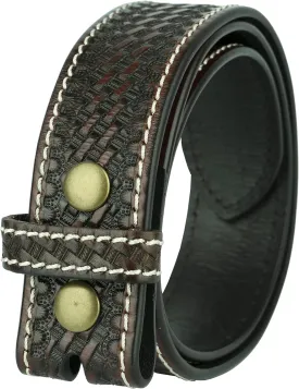 Gelante Genuine Full Grain Leather Belt Strap without Belt Buckle