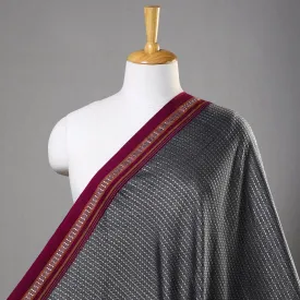 Grey - Traditional Khun Weave Cotton Fabric 40