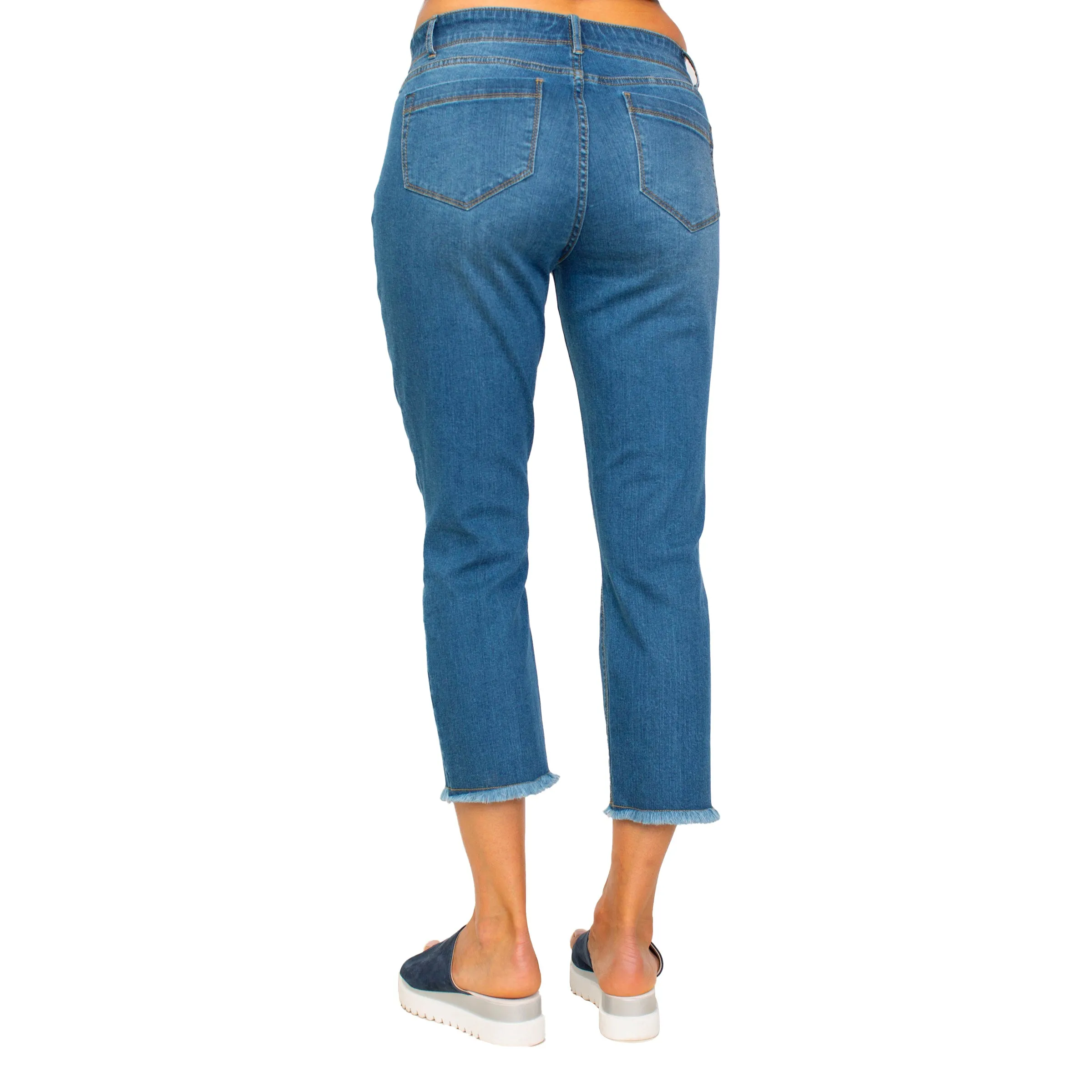 Habitat Stretch Denim Capri Jean - 11177