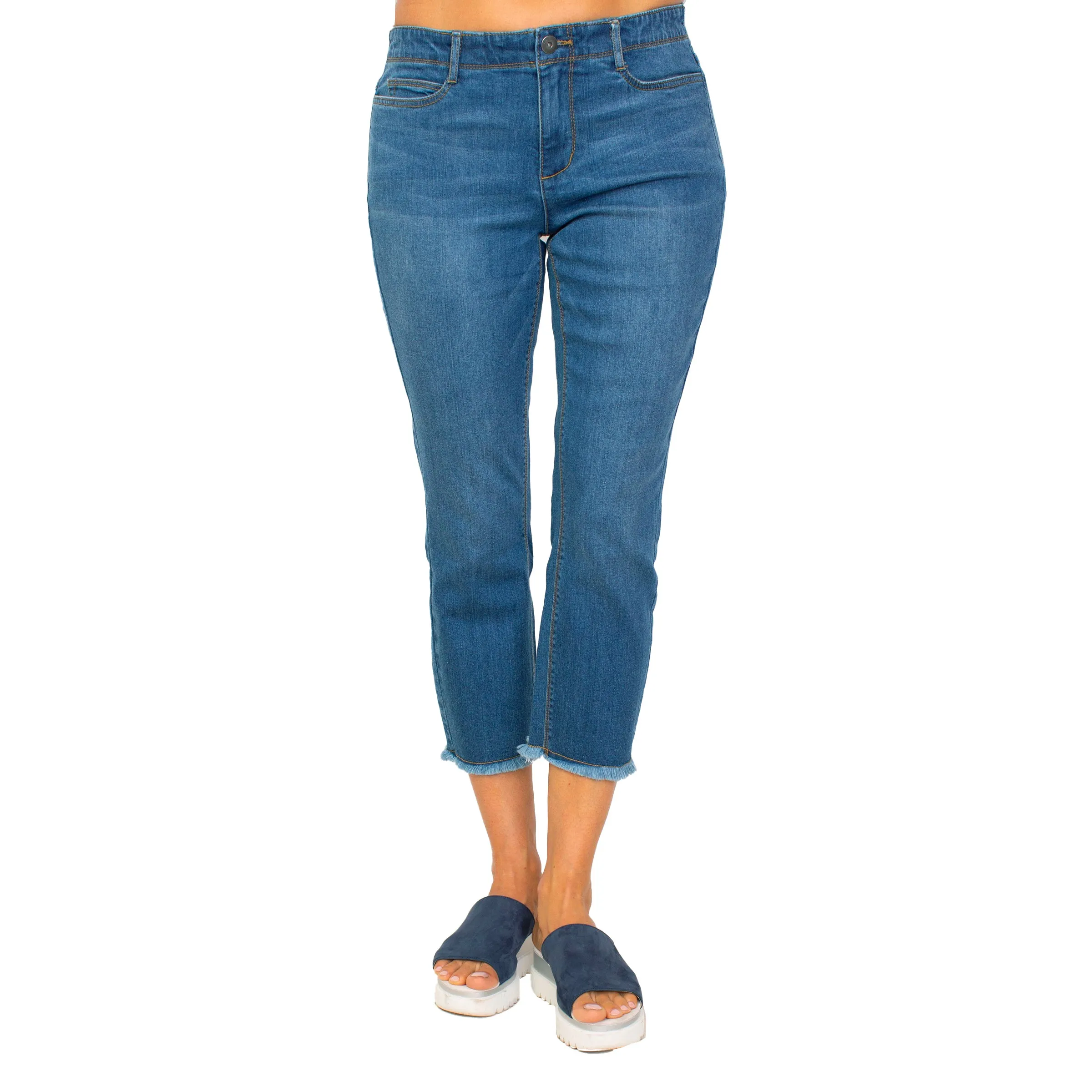 Habitat Stretch Denim Capri Jean - 11177