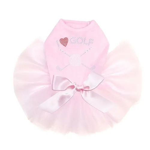 I Love Golf (Small) Tutu Dress - Three Colors