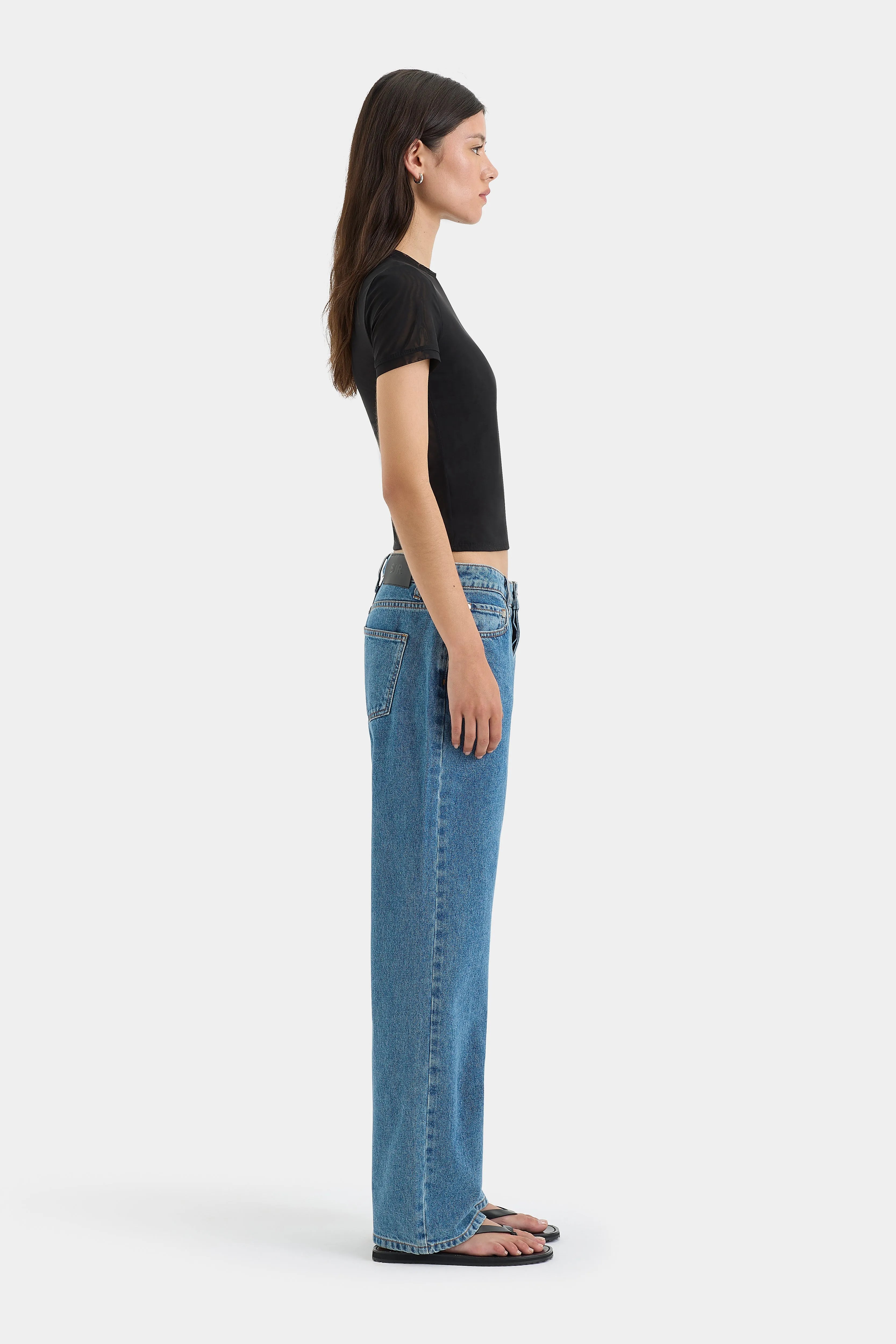 Jacques Mesh Fitted Tee
