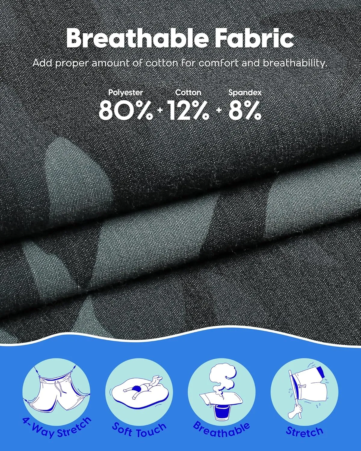 maamgic Mens Swim Trunks with Compression Liner 9 inch Quick Dry Men Bathing Suit Stretch Board Shorts