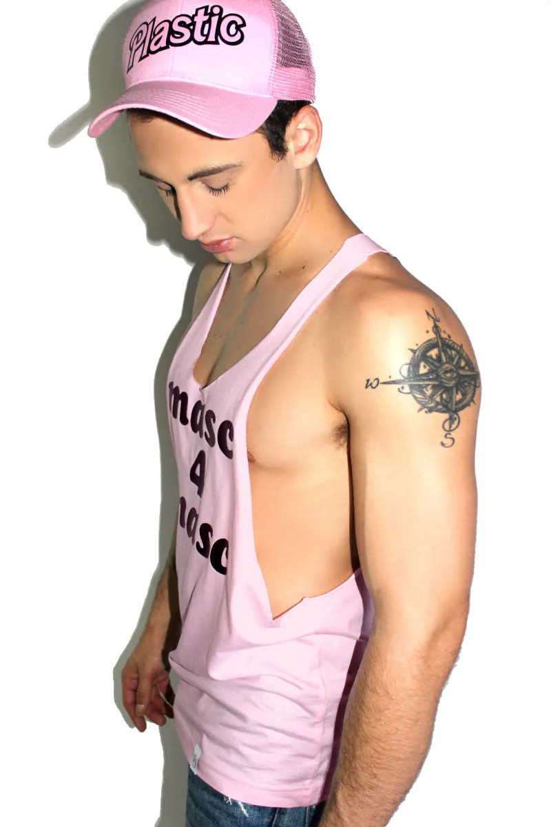 Masc 4 Masc String Tank-Pink