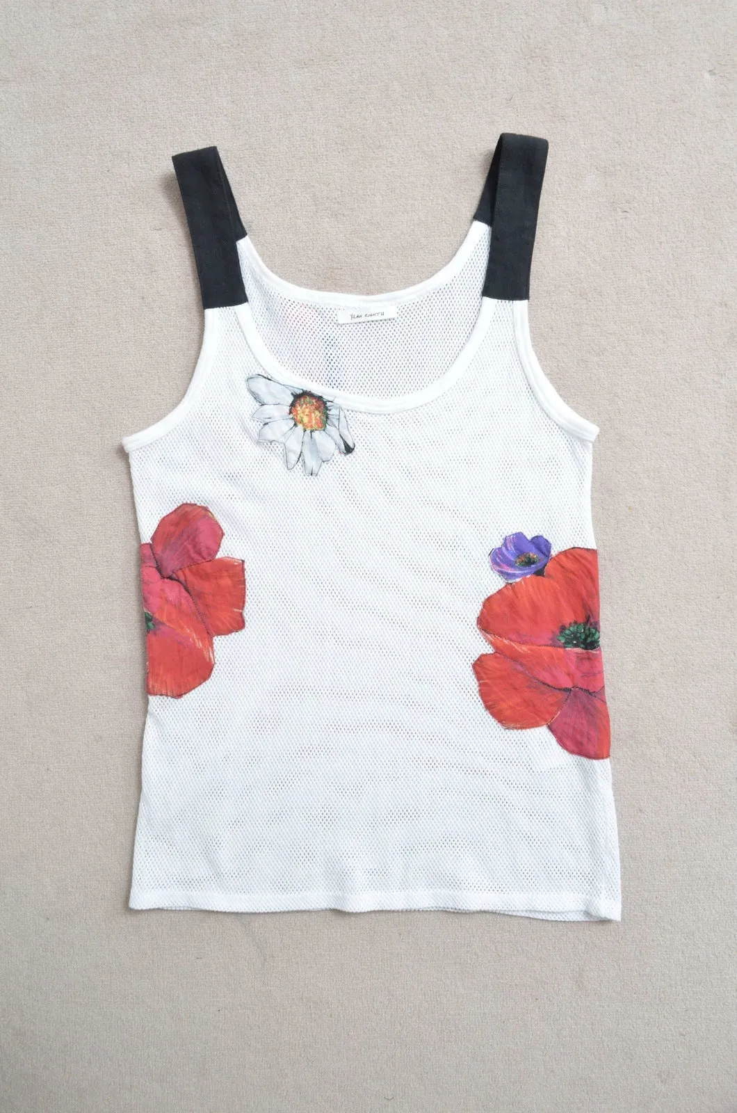 MESH TANK_FLORAL / C