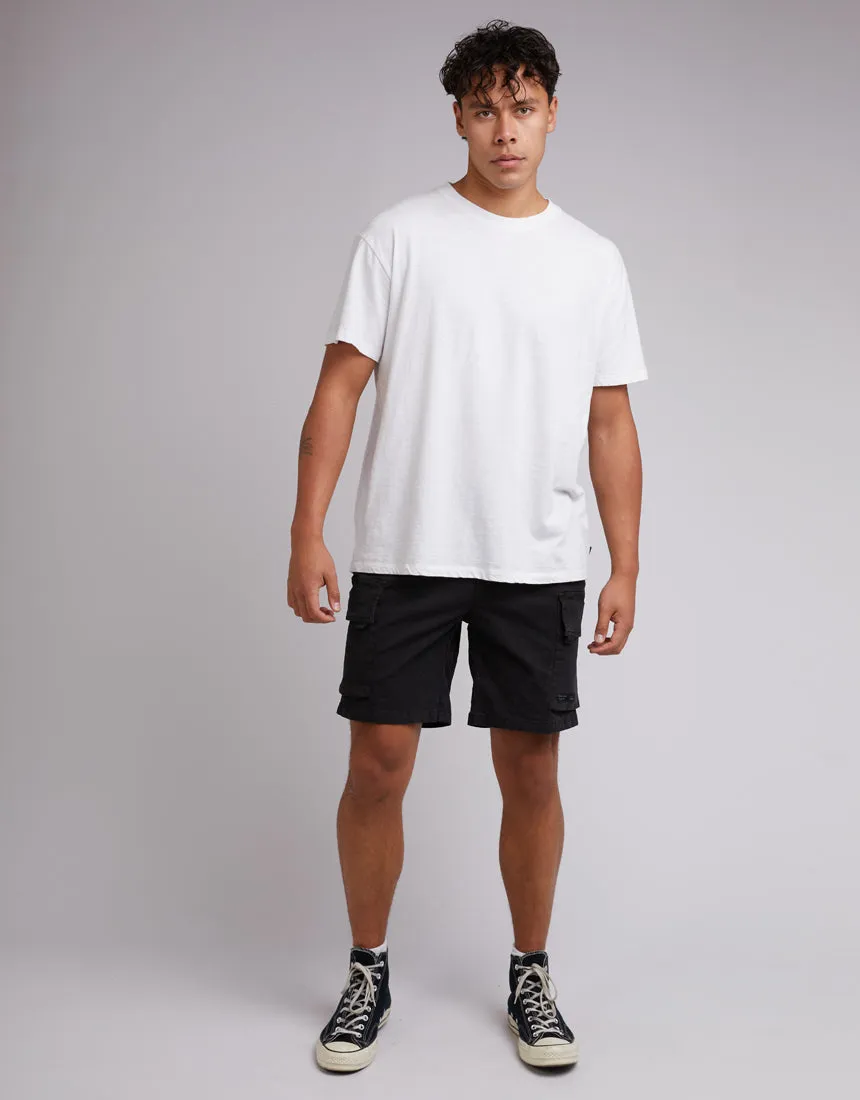 Military Cargo Short Black