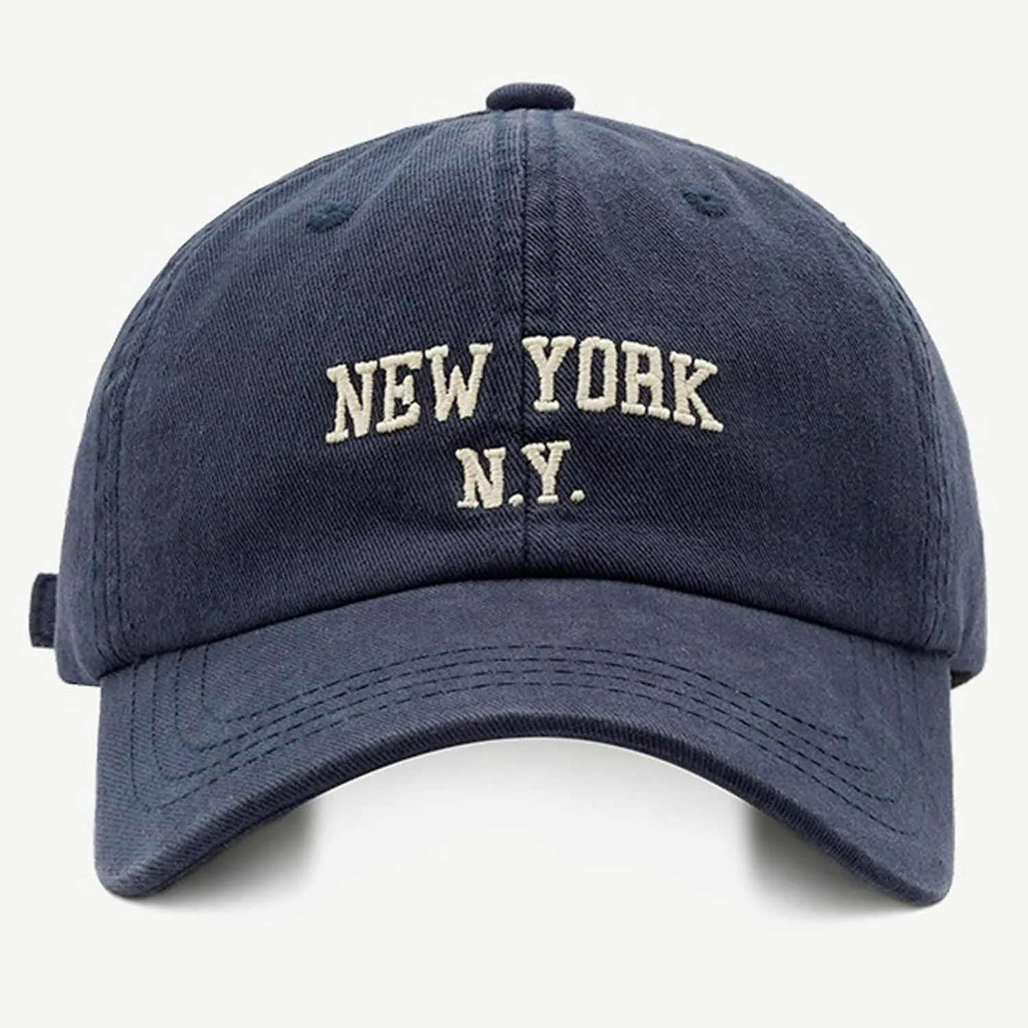 New York Baseball Hat for Women Adjustable Embroidery 100% Cotton Trucker Hats Classic Vintage Baseball Cap