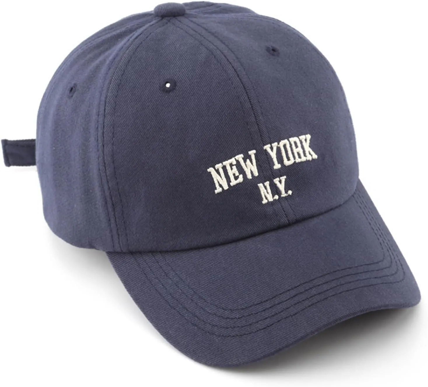 New York Baseball Hat for Women Adjustable Embroidery 100% Cotton Trucker Hats Classic Vintage Baseball Cap