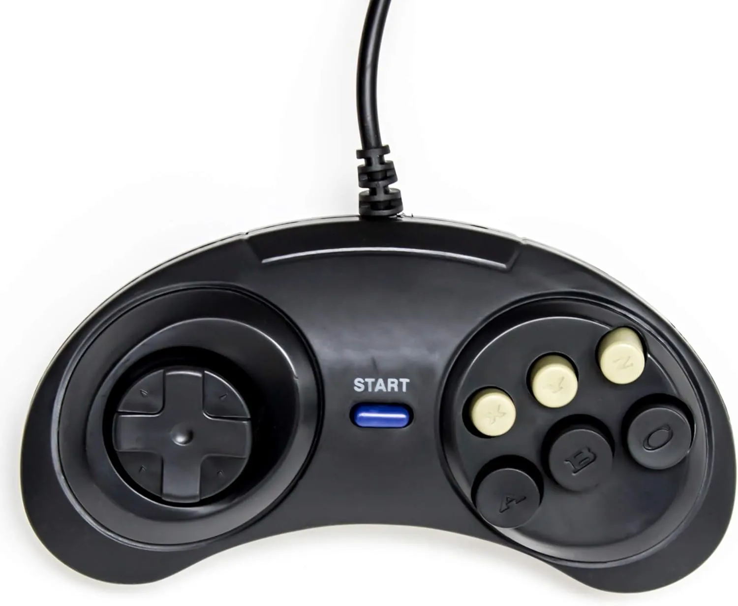 Old Skool Classic Sega Genesis Controller- 6-Button Game pad