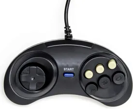 Old Skool Classic Sega Genesis Controller- 6-Button Game pad
