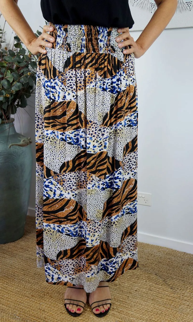 Rayon Amber Skirt Cameroon Brown
