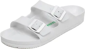 SAGUARO Men's Women's Comfort Double Buckle Sandals Lightweight Adjustable EVA Sandals with Rubble Sole
