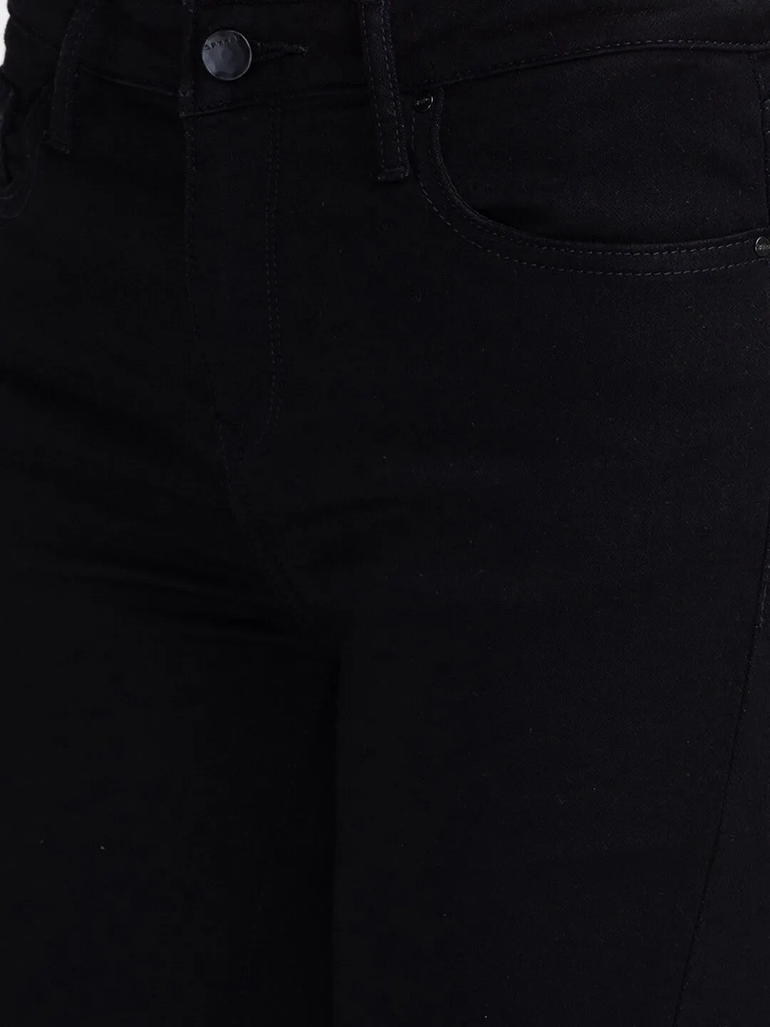 Spykar Women Black Skinny Fit Jeans