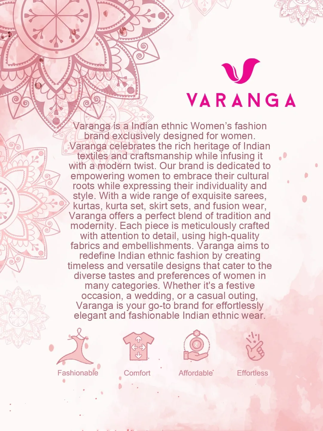 Varanga Womenwomennavy Blue Shirt Collar, Flared Sleeves, Paired With Tonal Bottom.